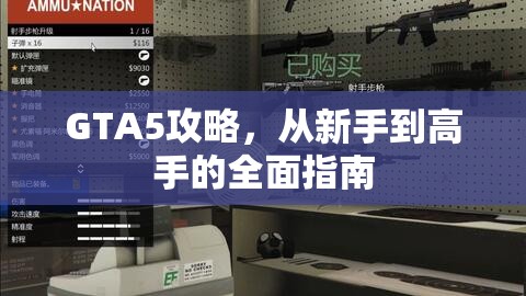 GTA5攻略，从新手到高手的全面指南