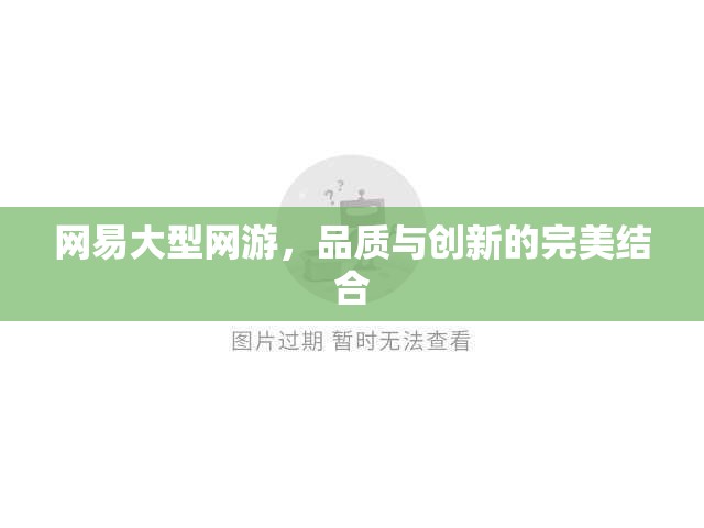 网易大型网游，品质与创新的完美结合，网易大型网游，品质与创新融合之道